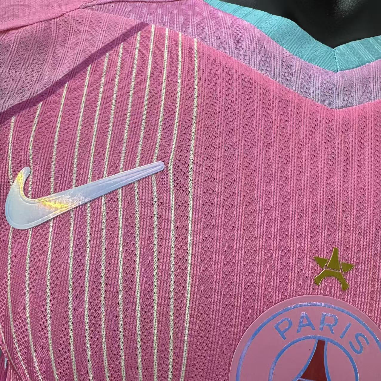 Maillot 25/26 Player Version PSG Pink Jersey – Image 3