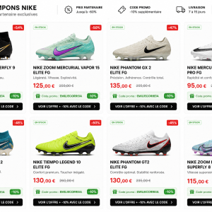 Crampons Football Pro – Offre Partenaire Exclusive NlKE ⚽🔥