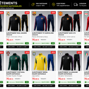 Ensemble survetements Sport  – Offre Partenaire Exclusive 🔥